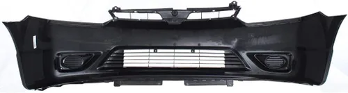 Vista 2 de Para Honda Civic Bumper Cover 2006 2007 2008 Delantero Imprimado Coupe HO1000237 04711SVAA90ZZ