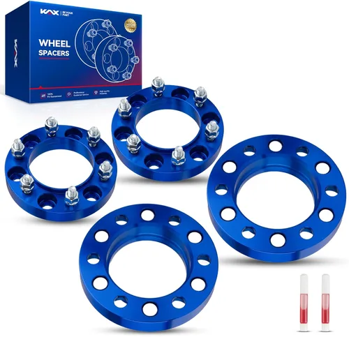 Vista 151 de KAX - Espaciadores de rueda de 0.197 x 4.252 in, espaciador centrado en cubo de 5 lengüetas para Ford Escape Negro