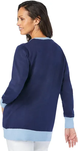 Vista 3 de Jessica London - Cárdigan para mujer (talla grande)