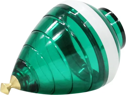 Vista 2 de Spintastics Trompo Grande Punta Fija Spin Top (Verde)