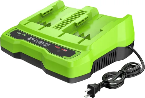 Vista 13 de Cargador de batería Greenworks de 24 V (cargador genuino Greenworks)