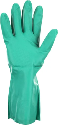 Vista 3 de SAS Safety 6532 Guantes de nitrilo sin soporte - Forrado Flock - Med