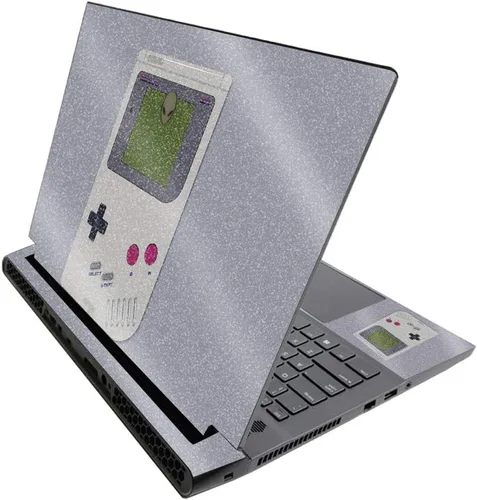 Vista 441 de MightySkins - Skin brillante con purpurina para Alienware M17 R3 (2020) y M17 R4 (2021) - Diversión de los años 90 Acabado duradero con purpurina