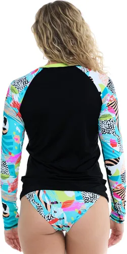 Vista 3 de EIDON Camiseta de manga larga Parker estándar para mujer