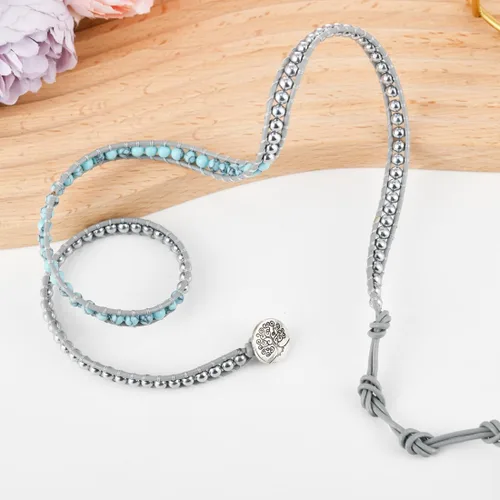 Vista 4 de YGLINE - Impresionante colección de pulseras de cuero hechas a mano