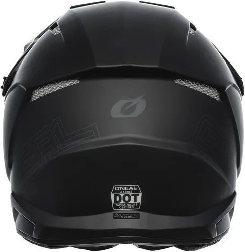 Vista 4 de O'Neal - 0627-001 Serie 3 Casco todoterreno unisex para adultos (negro plano, XS)