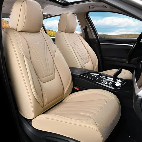 Vista 26 de Coverado - Fundas impermeables para asientos de coche, fundas delanteras para asientos de coche, 2 en 1, fundas protectoras para asientos de coche