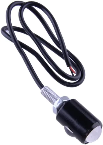 Vista 4 de 2 unids 12 V mini perno LED motocicleta intermitente indicador intermitente matrícula luces universales