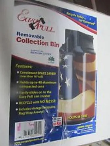 Vista 3 de Dial Industries Easy Pull Heavy Duty Wall Mounted Cerveza, soda, Aluminio, 12 oz Contenedor de recolección de latas