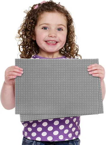 Vista 5 de ZENFUN Paquete de 4 placas base de construcción para ladrillos de construcción, 10 x 15 pulgadas, placas base de construcción clásica compatibles