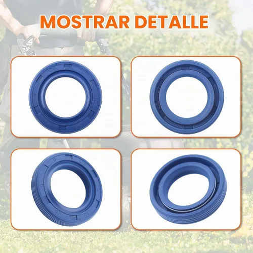 Vista 5 de Sello de aceite para Stihl MS170 MS180 MS170C MS180C MS171 MS181 MS211 MS190 MS190T MS191T MS311 MS391 017 018 BR500 BR550 BR600 BR700 BR700 BR800