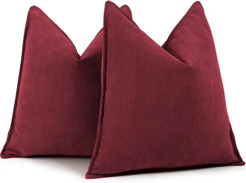Vista 36 de ZWJD - Juego de 2 fundas de cojín decorativo de 16 x 16 pulgadas, de felpilla, con diseño elegante, suaves, para sofá, cama y decoración del hogar
