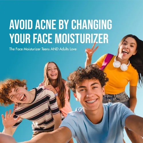 Vista 5 de Teenology Limpiador facial suave para adolescentes, evita brotes de acné, sin sulfatos ni parabenos, con extractos botánicos naturales, para una