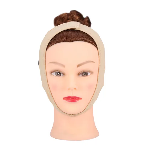 Vista 8 de Máscara adelgazante facial, cinturón adelgazante para levantamiento de cara, mejilla facial en forma de V, correa de máscara delgada, línea facial
