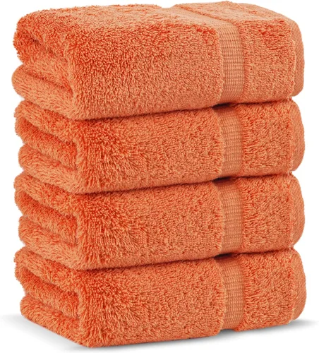 Vista 45 de Chakir Turkish Linens Toallas turcas de alta calidad 100% algodón para baño, toallas de baño grandes de 30 x 60 pulgadas (4 piezas, aguamarina)