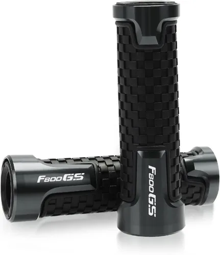 Vista 6 de Empuñaduras de manillar de motocicleta para BMW F800GS F800 GS F 800 GS 2008 2009 2010 2011 2012 2013 2014 2015 7/8 pulgadas 0.866 in manillar Negro