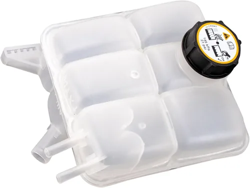 Vista 222 de TRQ Botella de desbordamiento del tanque de expansión del depósito de refrigerante del radiador compatible con Ram ProMaster City CH3014192 2015-2022