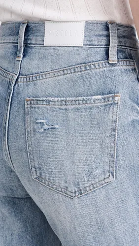 Vista 6 de Pistola Denim Jeans cortos Stevie para mujer