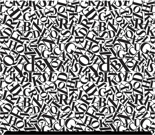 Vista 14 de HTV con estampado de día en blanco y negro (19.66 x 36 pulgadas), tablero de ajedrez B&W