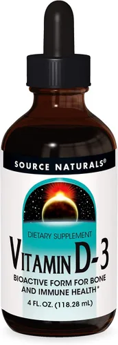 Vista 6 de Source Naturals Vitamina D-3 Gotas Líquidas 2000 iu Apoya la salud ósea e inmunológica* - 1 onza líquida
