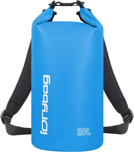 Vista 36 de IDRYBAG Bolsa seca para kayak impermeable 2L/5L/10L/15L/20L, pequeña bolsa impermeable para navegación