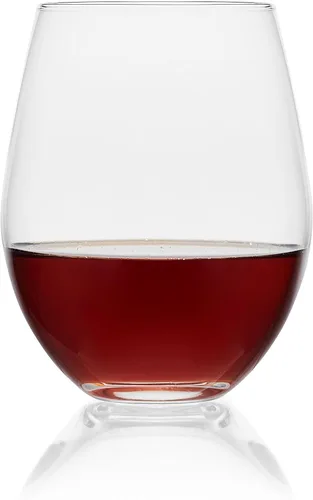 Vista 8 de Mikasa Samantha - Copas de vino sin tallo, juego de 4, 21 onzas