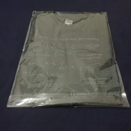 Vista 5 de Bolsas de celofán transparentes con cierre autoadhesivo, bolsas de plástico para embalaje de ropa, camisetas, folletos, impresiones, manualidades