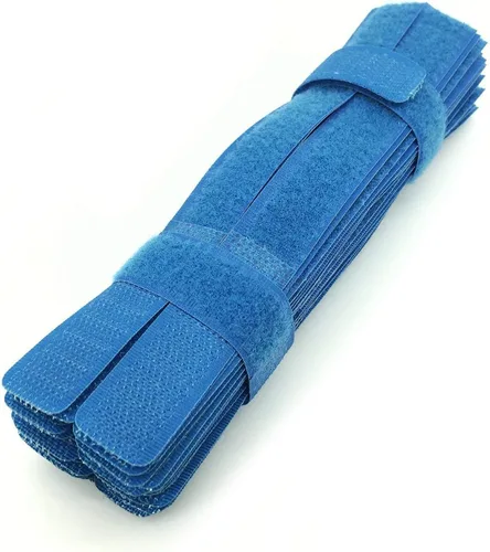 Vista 9 de 50 piezas, sujetacables reutilizables, organizador de cables, sostén de cables, 17,8 cm (multicolor2)