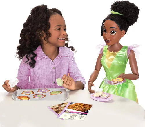 Vista 2 de Disney Princess Playdate Tiana con accesorios