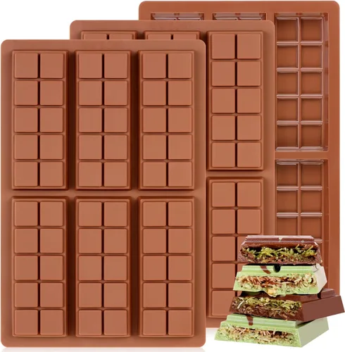 Vista 20 de Moldes de silicona para bombas de chocolate caliente de 24 agujeros, 2 paquetes de mini moldes de semiesfera de 1 pulgada de media esfera para hacer