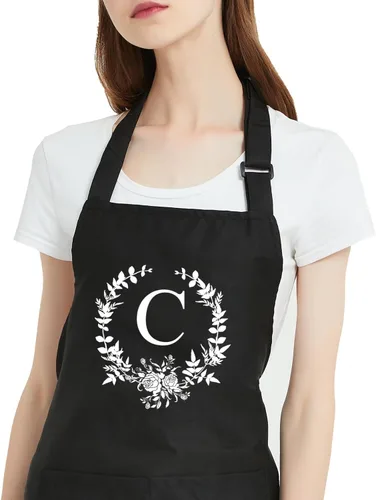 Vista 19 de Delantales personalizados para mujer, bonitos delantales para cocinar, hornear, regalos de cocina para mamá, cumpleaños, día de la madre, Navidad