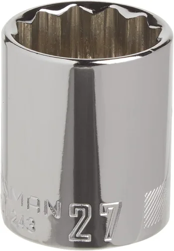 Vista 3 de CRAFTSMAN Llave poco profunda, métrica, accionamiento de 1/2 pulgada, 10mm, 12 puntas (CMMT44232)
