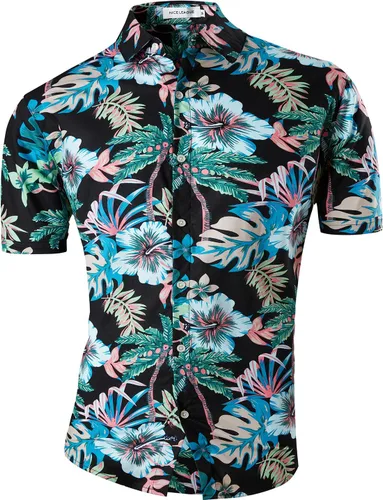 Vista 101 de jeansian - Camisas de manga larga de ajuste entallado para hombre (8397), con botones, informales y de vestir.