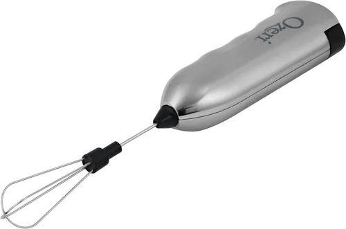 Vista 3 de Máquina para hacer espuma con leche Ozeri Deluxe, acero inoxidable, 4 accesorios para hacer espuma
