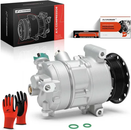 Vista 10 de A-Premium Compresor de aire acondicionado de CA con embrague compatible con Jeep Compass 2007-2008, Patriot 2007-2008 y Dodge Caliber 2007-2009