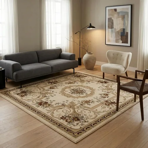 Vista 39 de Unique Loom Versailles Collection - Alfombra tradicional clásica con motivo floral, colección Versailles