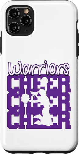 Vista 12 de Warriors Cheer Back to School Cheerleading Spirit P Case for iPhone XR