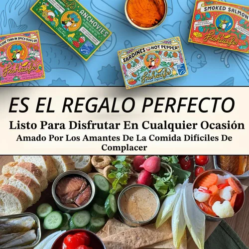 Vista 8 de Fishwife Dúo de atún Albacore (limón y aceite de oliva) Pescado enlatado Mariscos certificados por MSC Alto en proteínas, sin gluten, apto