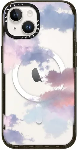 Vista 195 de CASETiFY Impact - Funda para iPhone 13 [protección contra caídas de 6.6 pies/compatible con Magsafe] Black Kingsnake, color negro transparente