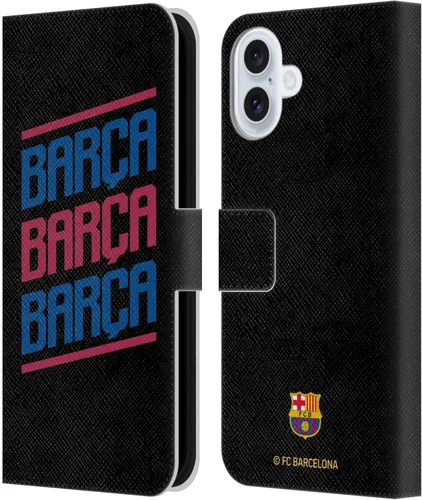 Vista 9 de Head Case Designs Funda de piel con licencia oficial del FC Barcelona con logotipo y patrón de Forca Barca, compatible con Apple iPhone 11