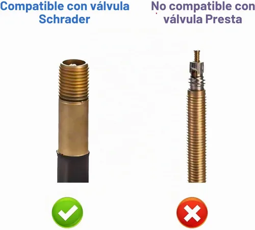 Vista 6 de 2 mandriles de aire con bloqueo NPT de 1/4 de pulgada, portabrocas de aire con clip de conexión rápida para neumáticos, boquilla de inflado
