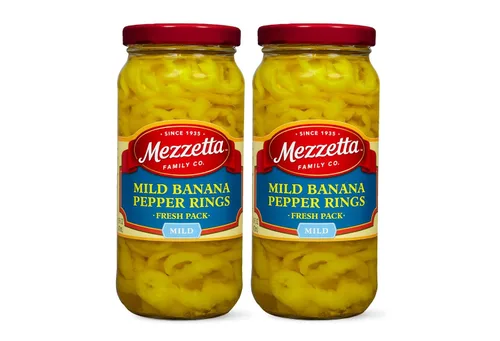 Vista 12 de Mezzetta Pimientos picantes de cereza en rodajas, sin gluten, keto, kosher, tarro de 16 onzas líquidas (paquete de 6)