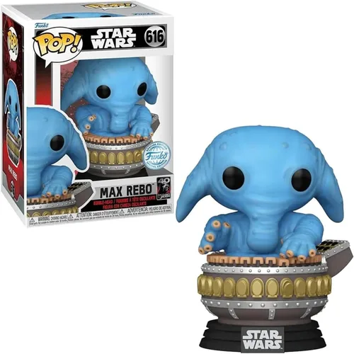 Vista 4 de Star Wars Funko POP Max Rebo 40 aniversario