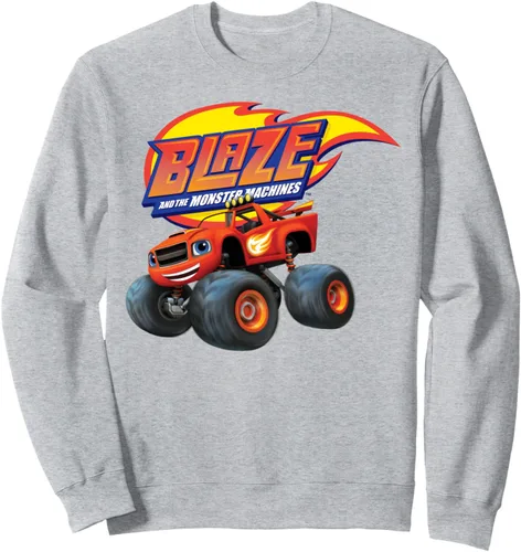 Vista 3 de Blaze & The Monster Machines - Sudadera con cuello redondo "BLAZE