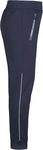 Vista 2 de Under Armour Pennant - Pantalones deportivos cónicos para niños, pantalones deportivos estilo jogger con bolsillos con cremallera