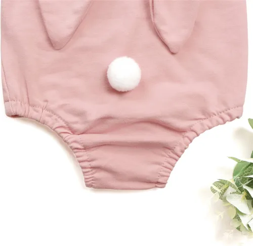 Vista 6 de AGQT Babys Bunny Costume Easter Halloween Outfit Set Size 0-24 Months