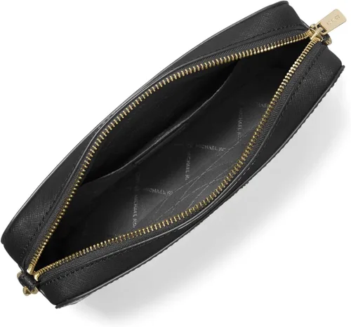 Vista 2 de Michael Kors Women's Jet Set Large Crossbody Bag Negro Saffiano