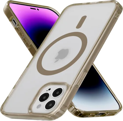 Vista 49 de Funda magnética fuerte para iPhone 12 Pro Max [Protección de grado militar de 10 pies] Compatible con MagSafe, funda protectora a prueba de golpes