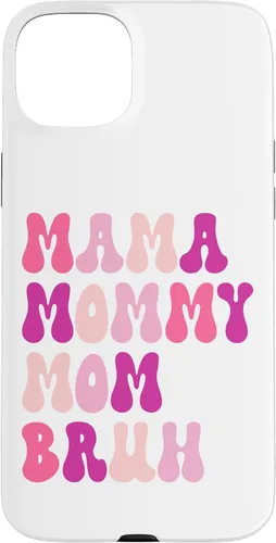 Vista 9 de Ma Mama Mommy Mom Bruh Funny Boy Mom Mothers Day Case for iPhone 17