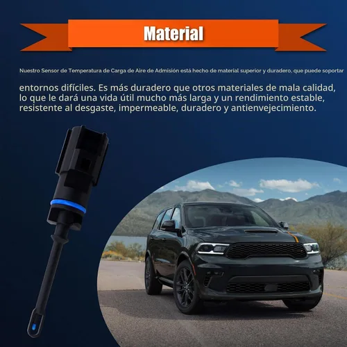 Vista 5 de HiSport 5149279AC Sensor IAT de temperatura de admisión de carga de aire compatible con Chrysler 300 Dodge Challenger Dart Durango Fiat 500X Jeep